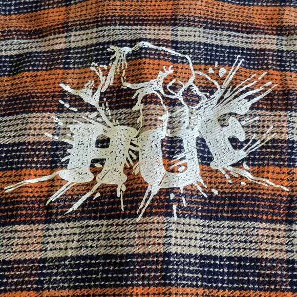 HUF Shirt Mens S Multicolor LS Cotton Shacket Button Up Casual Skater Streetwear - Picture 13 of 16